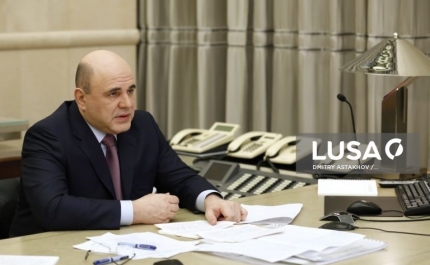 Covid-19: Pirmeiro-ministro russo anunciou que contraiu novo coronavírus