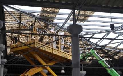 Autarquia de VRSA inicia obra de remodelação da cobertura do Mercado Municipal