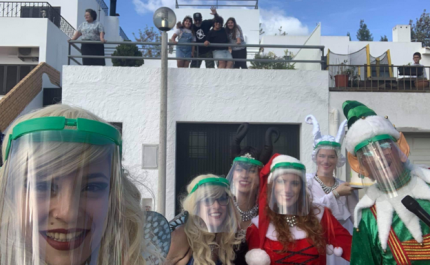 Portimão canta os «Parabéns a Você» à porta de casa