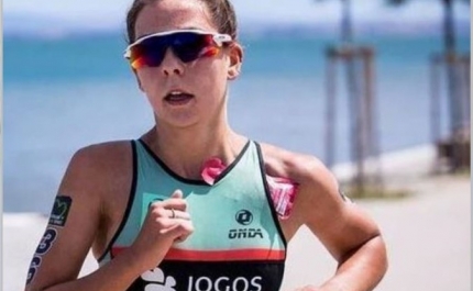 Melanie Santos foi sexta na etapa de Quarteira da Taça da Europa de triatlo