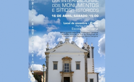 MUNICÍPIO COMEMORA DIA INTERNACIONAL DOS MONUMENTOS E SÍTIOS EM ESTOI