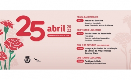INAUGURAÇÃO DA NOVA SEDE DA CASA DA CULTURA DE LOULÉ NO 48º ANIVERSÁRIO DO 25 DE ABRIL