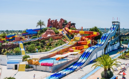 Metade dos parques aquáticos algarvios reabrem em época de pandemia