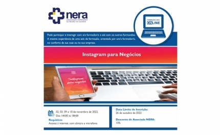 Formação Online - Ação de Formação:  Instagram para Negócios