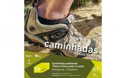 Caminhadas «Pegadas no Mira» |MUNICÍPIO DE ODEMIRA DINAMIZA CAMINHADAS PELO LITORAL 