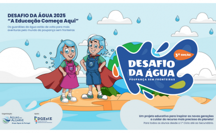 O DESAFIO DA ÁGUA REGRESSA ÀS ESCOLAS ALGARVIAS COM NOVAS ATIVIDADES E JOGOS INTERATIVOS