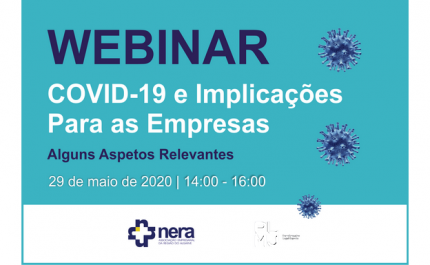 COVID-19 Implicações para as Empresas – Alguns Aspetos Relevantes