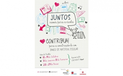 ALBUFEIRA CRIA BANCO DE MATERIAL ESCOLAR