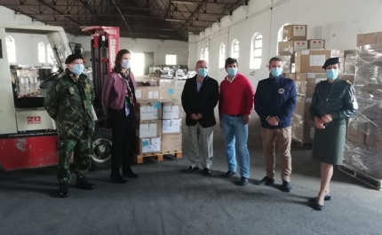 ALGARVE RECEBE ENCOMENDA DE MATERIAL MÉDICO PROVENIENTE DA CHINA