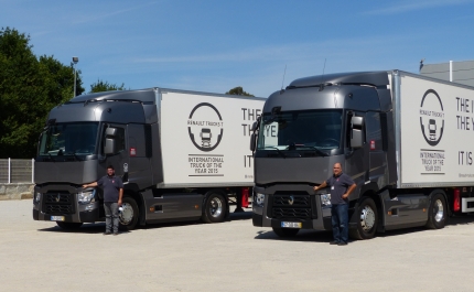 Optifuel Challenge 2015 | Francisco  Lamego (Transportes Diogo & Filipe) e Adérito Cavaco (União de Camionagem de Carga) vencem eliminatória de Olhão