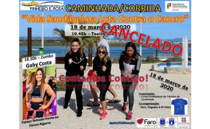 Caminha/Corrida «Uma Vida Saudável na Luta Contra o Cancro» | CANCELADO