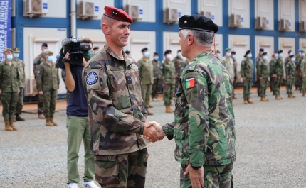 Portugal entrega comando da Missão de Treino da União Europeia na República Centro-Africana