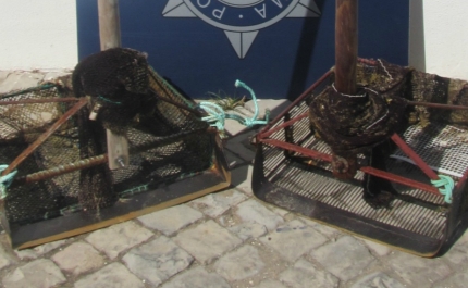 Polícia Marítima fiscaliza pesca com arte de arrasto na costa da ilha da Armona