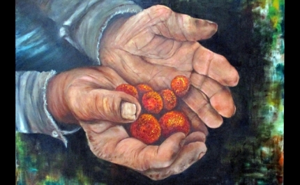 LÁ PELA SERRA | Pintura de Guida Vaz no IPDJ em Faro