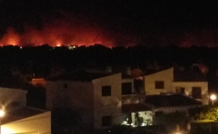 Incêndios: Prioridade dos bombeiros é travar expansão do fogo de Castro Marim a sul