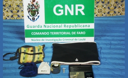 GNR efetua buscas domiciliárias em Loulé