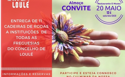 Jornal «A Voz de Loulé» entrega 11 cadeiras de rodas a instituições do Concelho de Loulé