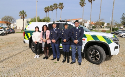 Município de Vila do Bispo cede viatura à GNR