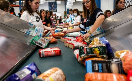 Campanha dos Bancos Alimentares contra a Fome recolhe 1.695 toneladas de alimentos