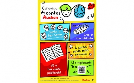 Auchan lança concurso de contos destinado a crianças do 1º ciclo com foco na Alimentação