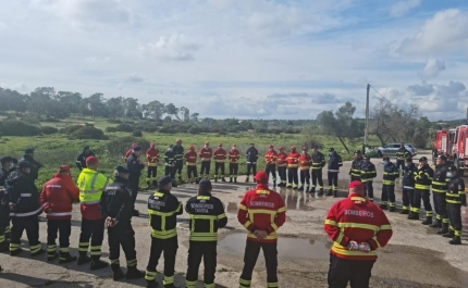 Treino Operacional de Incêndios Rurais no Algarve explora interface urbano-rural