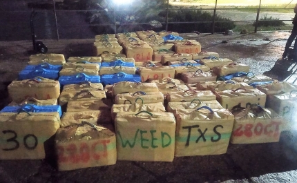 Quatro detidos e apreendidas quase quatro toneladas de haxixe em operação a sul de Portugal