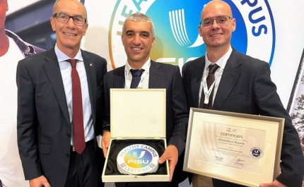 UAlg recebe «Certificação Ouro» da Federação Internacional de Desporto Universitário