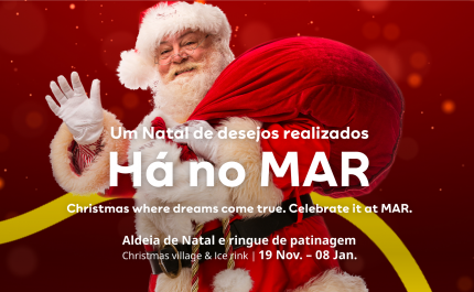 MAR SHOPPING ALGARVE ASSINALA ÉPOCA NATALÍCIA COM ALDEIA DE NATAL E RINGUE DE PATINAGEM SUSTENTÁVEL