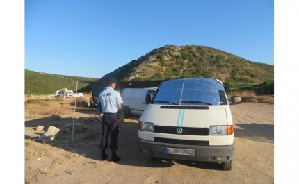 GNR desenvolve ações de fiscalização ao caravanismo e campismo fora dos locais autorizados