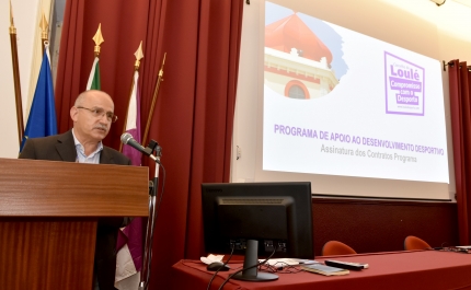 CÂMARA DE LOULÉ APOIA CLUBES COM CERCA DE 1,3 MILHÕES DE EUROS PARA PROMOVER DESPORTO