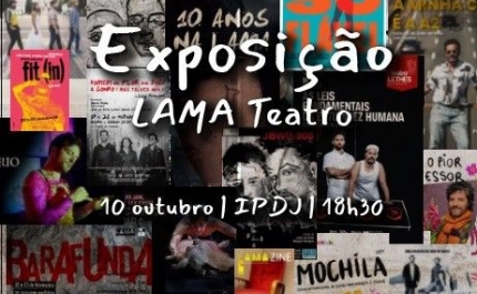Inauguração da Exposição 15º aniversário do LAMA Teatro