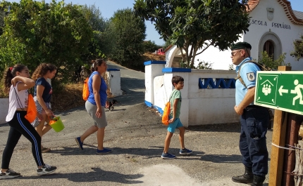SIMULACRO «ALDEIA SEGURA» EM VALE DOS ALHOS NO CONCELHO DE ODEMIRA