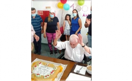 Utente da Associação Social e Cultural de Almancil comemorou 100 anos