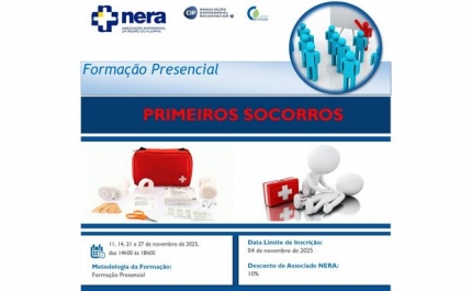 Formação Presencial: Primeiros Socorros