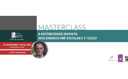 PROFESSOR CATEDRÁTICO DINAMIZA MASTERCLASS SOBRE MOTRICIDADE INFANTIL EM LOULÉ