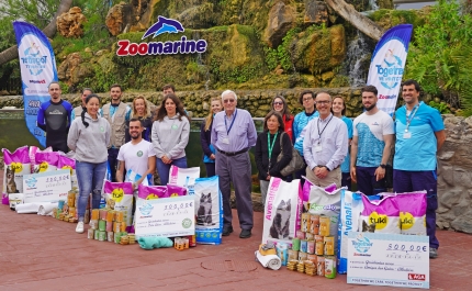 Zoomarine reforça apoio às associações de resgate e apoio animal