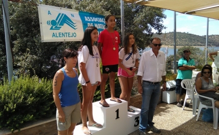 Jovem nadadora do Louletano triunfa no Alqueva