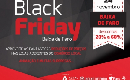 Black Friday na Baixa de Faro