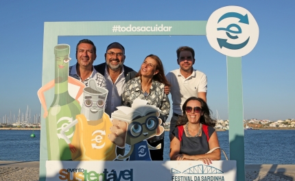 Restos de comida do Festival da Sardinha são transformados em fertilizante 100% natural