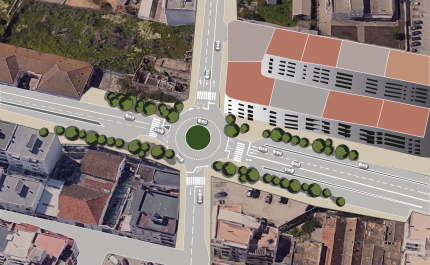 Construção da Rotunda das 4 Estradas avança já esta semana