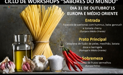 EHTA promove Ciclo de Workshops «Sabores do Mundo»