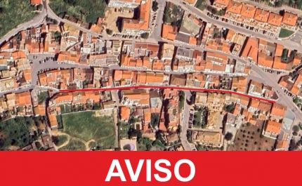 CONDICIONAMENTO DE TRÂNSITO NA RUA DA IGREJA, NO ALGOZ, NO DIA 19 DE FEVEREIRO, ENTRE AS 14H00 E AS 16H00
