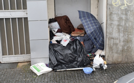 Algarve tem mais de 500 pessoas a viver nas ruas ou em situação demasiado precária