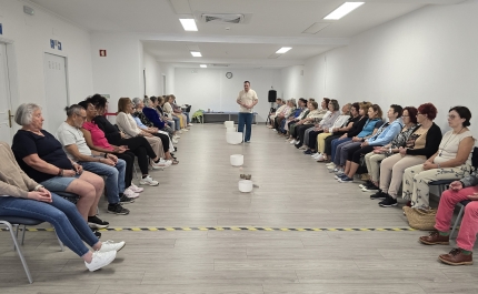 Meditação com Taças de Cristal com Válter Encarnação promove bem-estar integral em Quarteira 