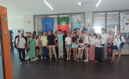 AEFFL recebe alunos e professores da Suécia