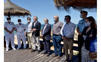 BANDEIRA AZUL HASTEADA EM TODAS AS PRAIAS DO CONCELHO DE LOULÉ 