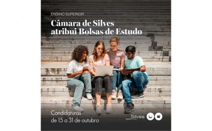 CANDIDATURAS PARA ATRIBUIÇÃO DE BOLSAS DE ESTUDO DECORREM DE 15 A 31 DE OUTUBRO