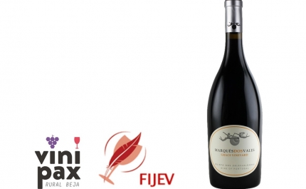 Quinta dos Vales recebeu Troféu FIJEV 2014 para melhor tinto do VINIPAX 2014