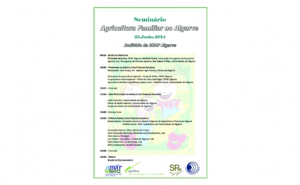 Seminário Agricultura Familiar no Algarve  a  25 Junho