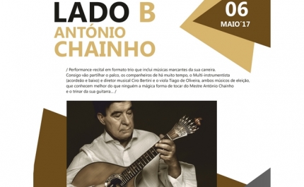 ANTÓNIO CHAINHO ATUA NO TEATRO MASCARENHAS GREGÓRIO A 6 DE MAIO